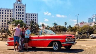 Timeless Elegance on Havana’s Streets: A Classic Car’s Journey Through History